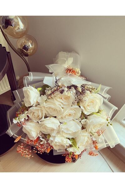 Z&B FLOWERS İsteme Çiçeği Krem Gül Kız Isteme Çiçeği,söz Çiçeği,sevgiliye Hed...