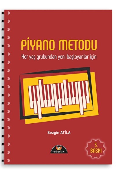 Yurtrenkleri Yayınevi Piyano Metodu Her Yaş Grubundan Yeni Başlayanlar Için