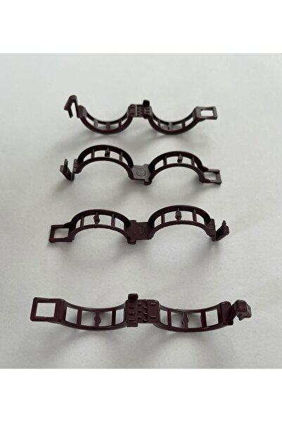 KLİPS Domates Klipsi, Bitki Klipsi 10000 Adet, 25 Mm Gövde Kelepçesi, Sarmaşık Klipsi, Kahverengi Kelepçe