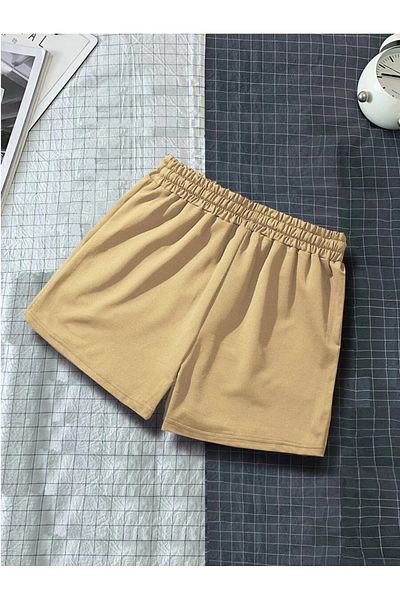 Josette Μπεζ κοντό σορτς Unisex