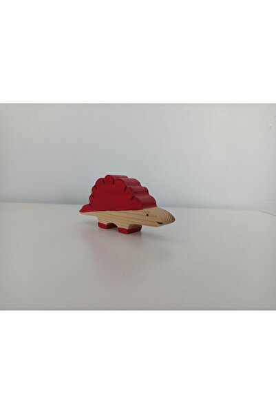 Gepetto Red Dinosaur Wooden Toy