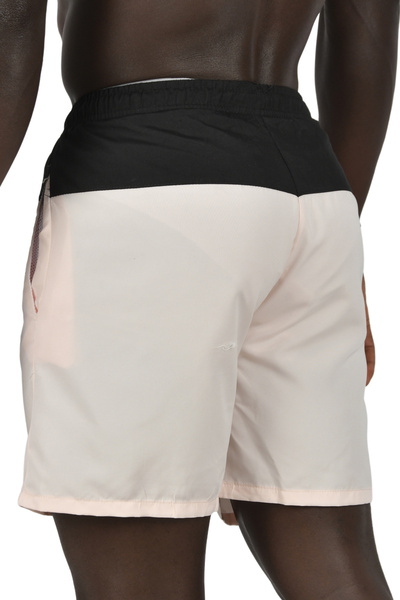 DeepSEA Ανδρικό κοντό μαγιό σε χρώμα πούδρας - Micro ύφασμα γρήγορου στεγνώματος με μικρή λεπτομέρεια εκτύπωσης, εσωτερικό πλέγμα 240300