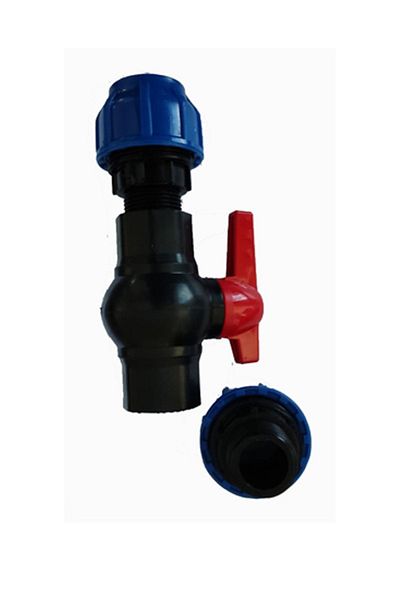 JETPLAST Coupling Plastic Lever Line Valve 75mm-2.1/2"