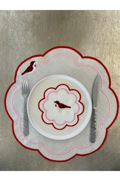 LİNDA MİA Pip Studio Single Placemat with Bird