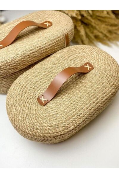 Minimalhomedesign سلة خبز بمقبض جلدي مع غطاء، سلة تخزين، سلة بغطاء من الخوص، سلة من حبل الجوت