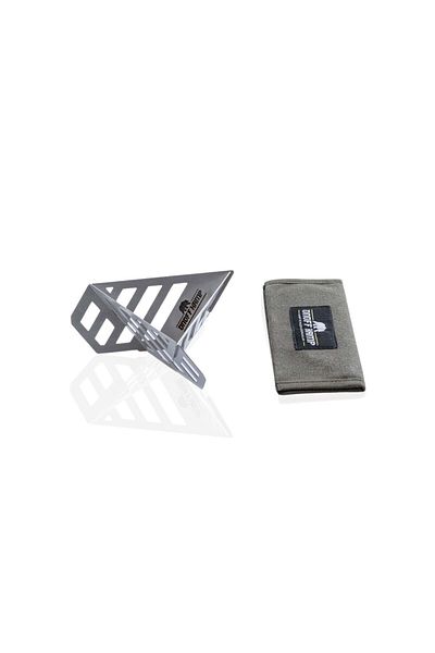 ON OFF KAMP Kamp Ve Macera Ekipmanları Coffee Brewing Apparatus Dripper Khaki with Carrying Wallet