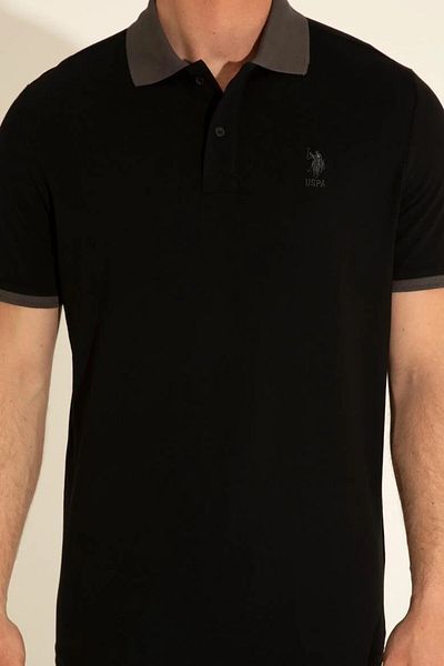 U.S. Polo Assn. Λευκό ανδρικό μπλουζάκι Basic