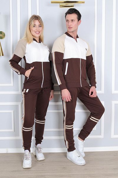CLASSY.MODA 100% βαμβακερό ζακάρ ΔΥΟ ΚΛΩΣΤΕΣ-ΑΝΤΙΣΤΡΟΦΟ ΦΕΡΜΟΥΑΡ-ΠΛΕΚΤΟ Ανδρικό-ΓΥΝΑΙΚΕΙΟ-ΑΘΛΗΤΙΚΟ ΣΕΤ ΦΟΡΜΑ-ΤΙΜΗ ΜΟΝΟ ΠΡΟΣΩΠΟ