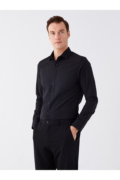 LC Waikiki LCWAIKIKI Poplin Men's Shirt - Long Sleeve, Formal Slim Fit
