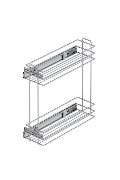 ORMAXX Starax S-2214-c Yandan Teleskopik Raylı Deterjanlık Krom Modül:20 Cm {...