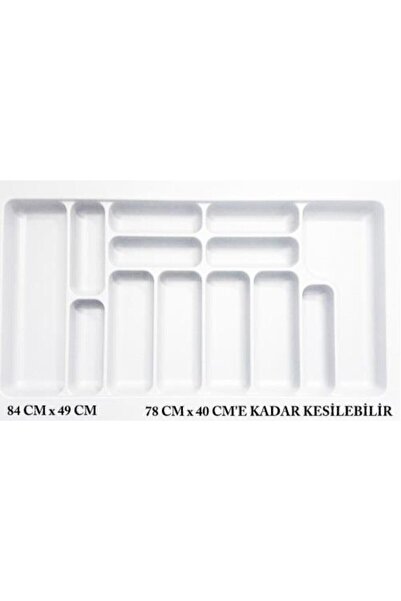 STARAX Çekmece Içi Kaşıklık Beyaz - 74x49 S-2289-w