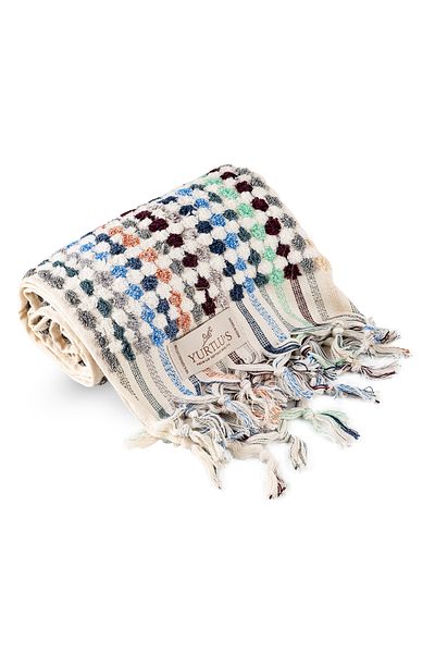 YURTLUS 45x95 cm Hand Towel - 100% Cotton, Soft and Quick Dry, Premium Quality