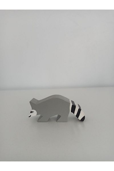 Gepetto Raccoon Wooden Toy Animals
