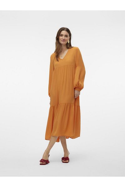 Vero Moda VMZIGGA Langes Kleid