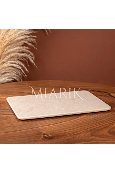 MIARIK DESIGN & DEKORASYON Dekoratif Mermer Sunum Tabagi, Kesme Tahtasi