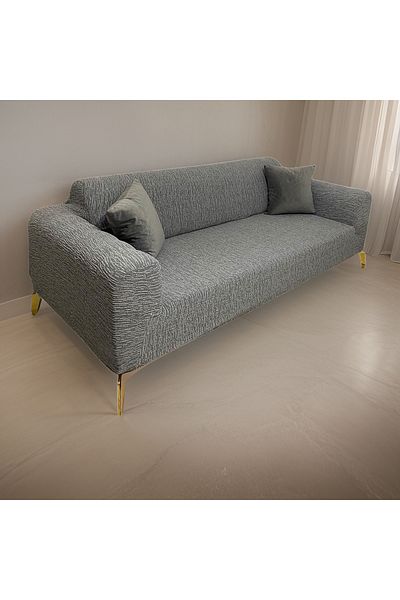 BONJOUR MADAME Textile Sofa Cover for Three Seats - Sofa Cover and Cover
