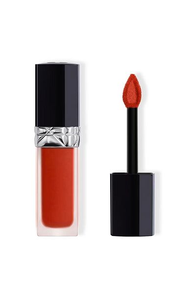 Dior Rouge Dior Forever - أحمر شفاه سائل منعش ومقاوم للتلطخ ومصبوغ بلمسة نهائية غير لامعة