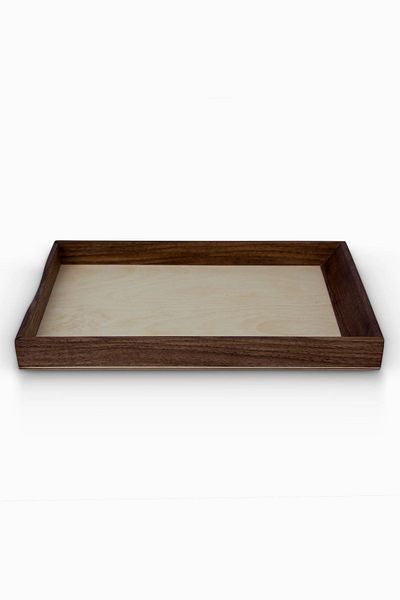 Woodsaka مجموعة صينية ورقية وصندوق مستندات Gobi مقاس A4