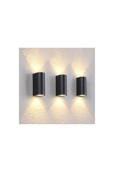 ALLES Double-Way Indoor and Outdoor (Garden, Living Room, Balcony, Terrace) Wall Sconce (Excluding bulbs)