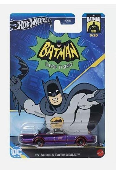 HOT WHEELS TV Series Batmobile 6/20 Model Araba