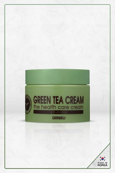 DR. CELLIO Green Tea Cream - Ginsu Acne Repair, for Eye Contour and Face, Made in Korea