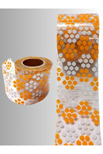 Korinitta Baskılı Pasta Yan Dekor Rulosu- 7x25 m. (Sarı & Beyaz)
