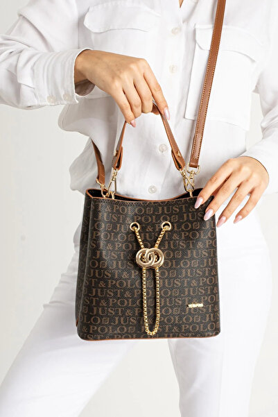 Just Polo Kadın Açık Kot El Ve Omuz Çantası Büyük Valiz Boy 6011mh