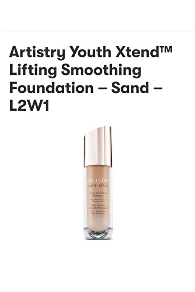 artistry Amway Sıkılaştırıcı Pürüzsüzleştirici L2w1 Sand Fondöten