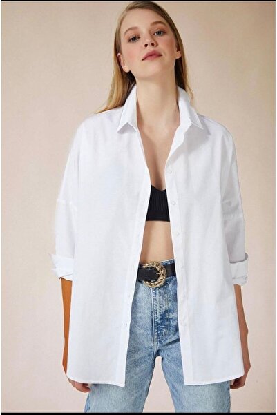 YUENTASARIM Beyaz gönlek beyaz gönlek oversey