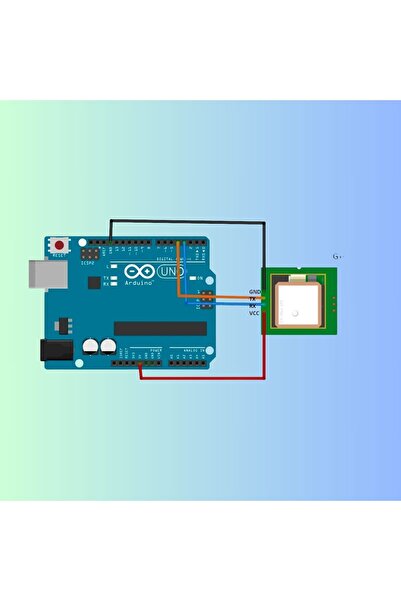 Fapatech Arduino ile GY-NEO6MV2 GPS Modülü Kullanım Konum Öğrenme Proje Seti-E-Pdf İçerikli