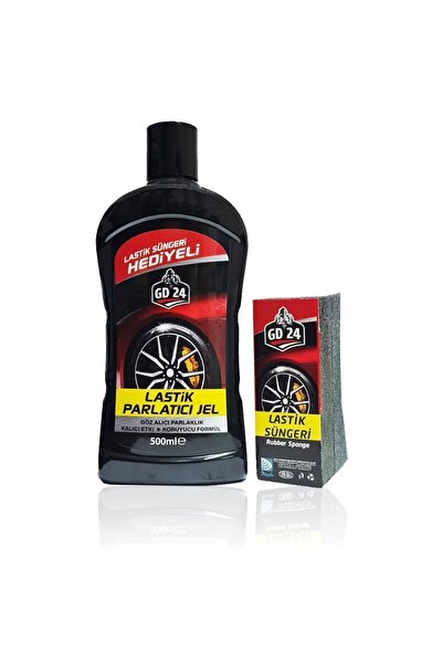 GD 24 Oto Lastik Parlatıcı Jel Kalıcı Etki Göz Alıcı Parlaklık