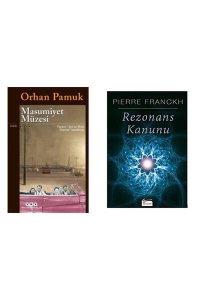 Yapı Kredi Yayınları Masumiyet Müzesi Orhan Pamuk - Rezonans Kanunu Pierre Fr...