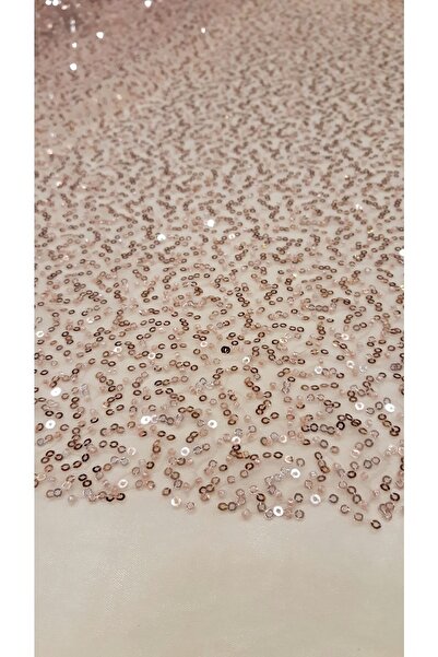 Safir Kumaş Serpme Sıvama Kum Boncuk Ve Payet Dantel 2.5 Metre(ASTAR DAHİL)