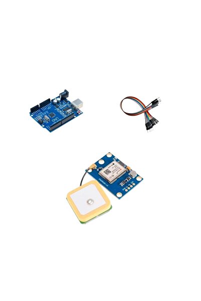 Fapatech Arduino ile GY-NEO6MV2 GPS Modülü Kullanım Konum Öğrenme Proje Seti-...