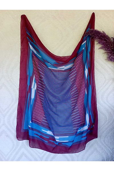 LABELLA COLLECTİON Karadeni̇z Bordo Blue Unpattered Tubbent