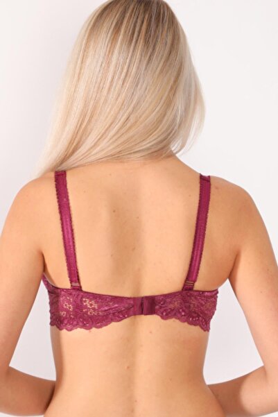 SEBOTEKS Sb200 B Cup Balenli Dantelli Toparlayıcı Sütyen