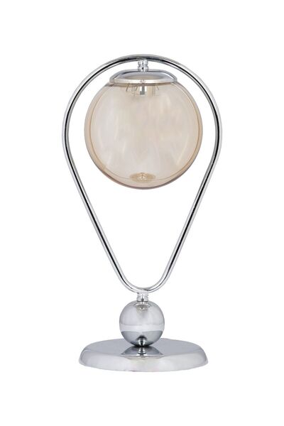 avizade Damla Şeklinde Glop Camlı Masa Lambası