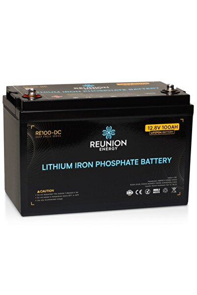 Reunion Energy 12v 100 Amper Lityum Akü ( Lifepo4 )