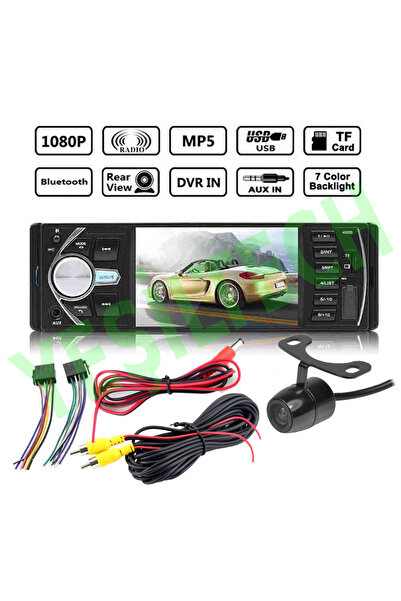 EXVOL Kıngwın Kw-2100 Oto Teyp 4*60w Park Kamerası Hediyeli Bluetooth Usb Sd 7 Renk