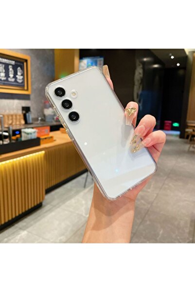 Rivor Samsung Galaxy S22 Uyumlu Kılıf 3d Kamera Korumalı Süper Şeffaf Esnek R...