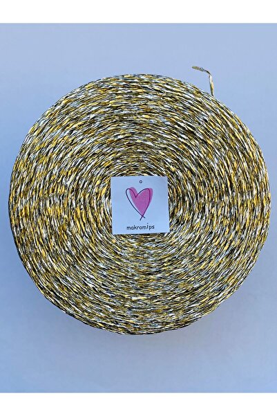 Makromİps Hârtie METALICĂ PREMIUM TWISTED - PUNGĂ POLIESTER LUCIOASĂ (250gr/420m) PACHET DE ORNAMENT IP