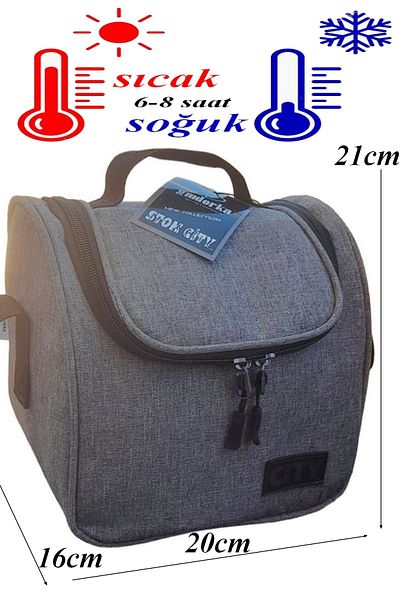 Stok CITY Licensed Hot Cold Thermal Waterproof Large Lunchbox - Food and Bottle Bag