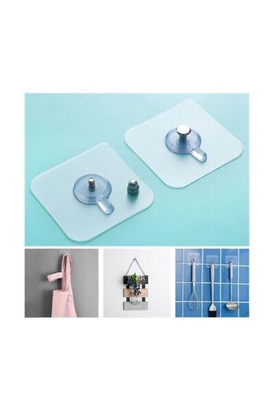 Genel Markalar Ultra Güçlü Vantuzlu Askı Çerçeve Askısı Vidalı Kanca Yapışkan...