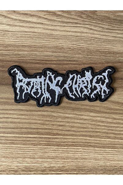 StüdyoÜmitTişört رقعة شعار Rotting Christ، وسمك، وسمك، وسمك جينز