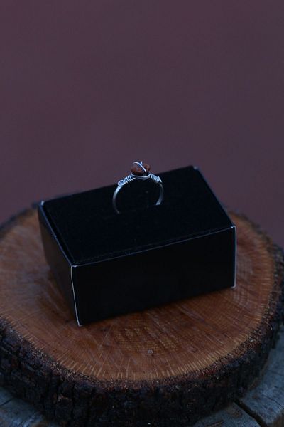 Paganca Star Stone Wire Wrap Pagan Energy Ring