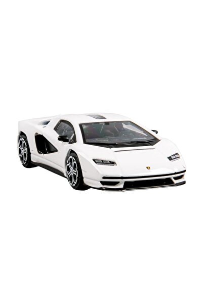 BBURAGO 1:43 Street Fire - Lamborghini Countach LPI 800-4 Blanc