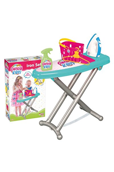 Dede Oyuncak Candy & Ken Ütü Set Çocuk Oyuncak Ütü Masası Seti-1512