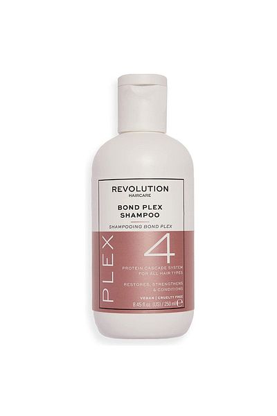 Revolution Plex 4 Haircare Bond - 250 Ml Vegan Natural Shampoo for Dry and Damaged Hair