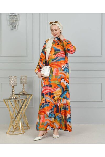 TUTveAL Collection Long Full Length Sleeve Elastic 100% Cotton Viscose Fabric...