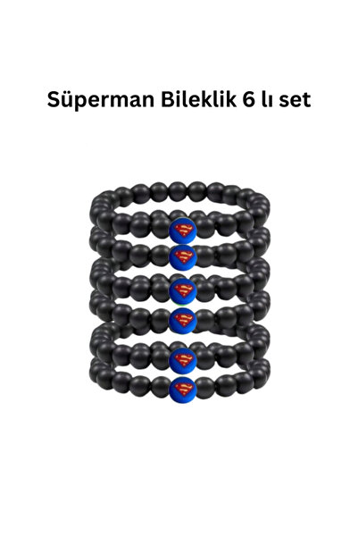 Black Point Parti ve Doğum Günü Hediyelik Çocuklar için Hediye Süperman Doğal...